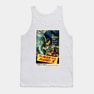 The Man From Planet X Science Fiction Classic Hollywood Movie Tank Top